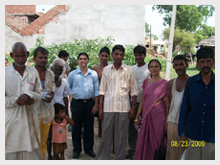 DESI Team with Dalit population