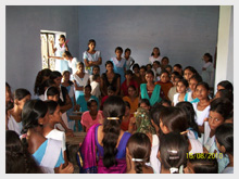 Meeting with Govt. School Girls