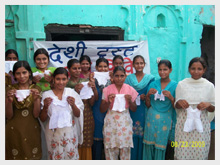 Garment Production by school Drop out Muslim & poor girls